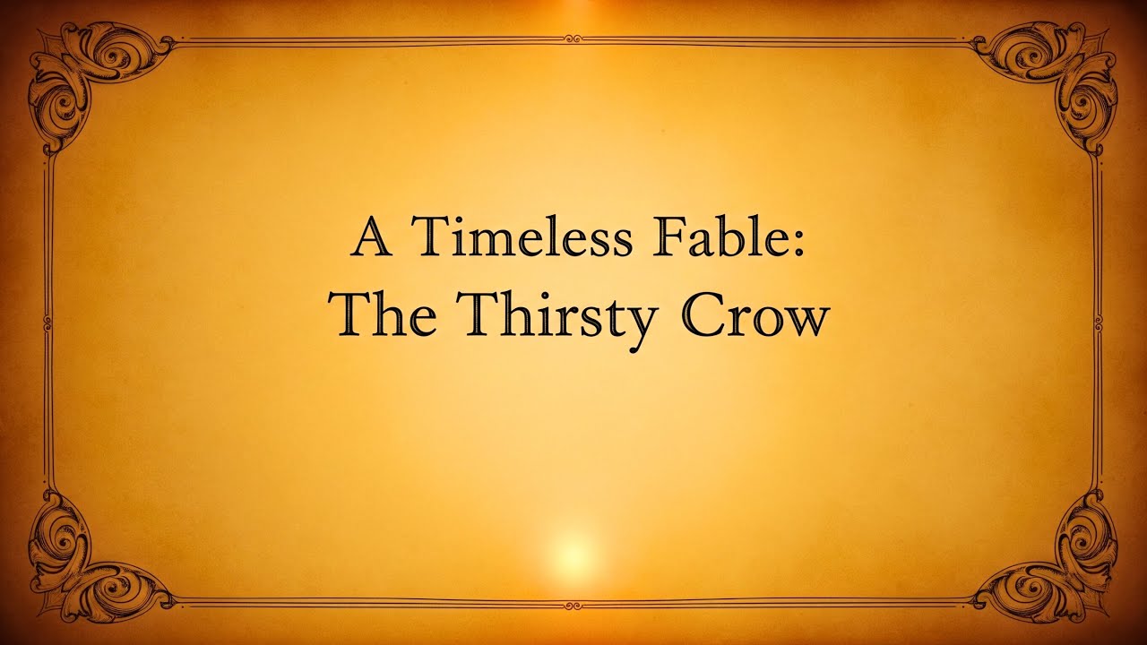 The Thirsty Crow | Timeless Moral Fable in Cinematic Storytelling