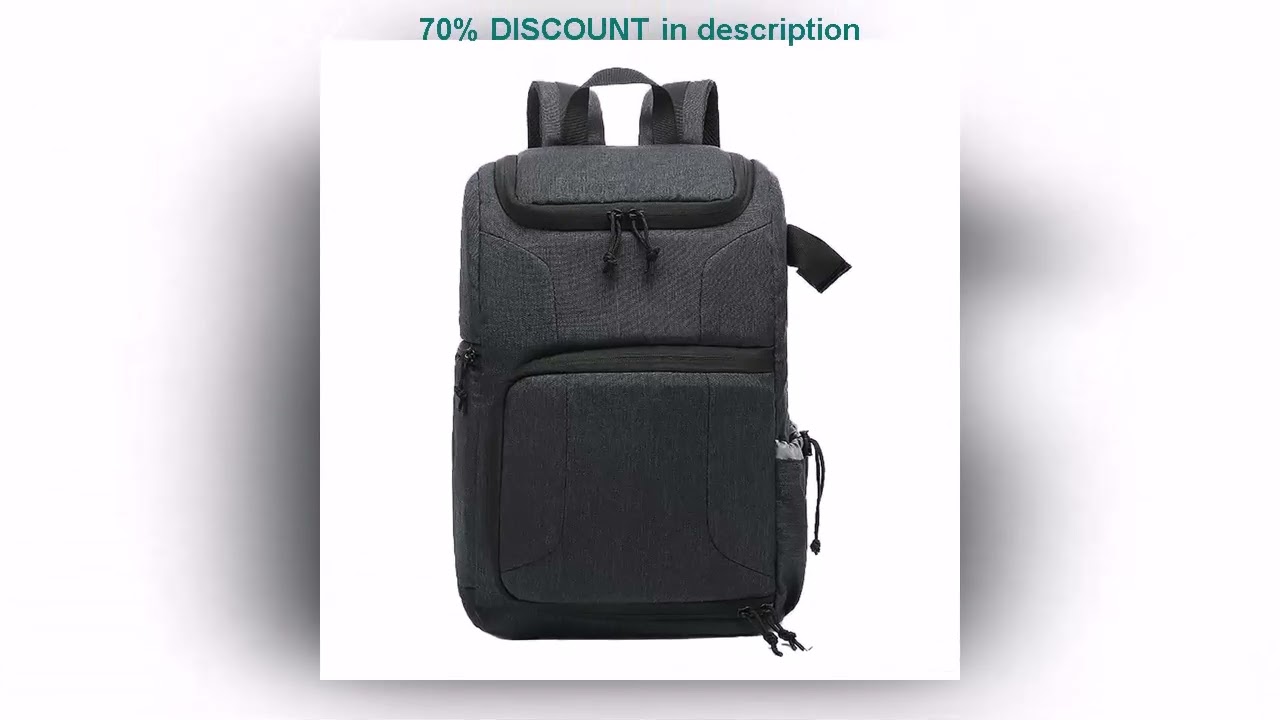 A must-have product! Waterproof Camera Bag Photo Cameras Backpack For Canon Nikon Sony Xiaomi Lapt
