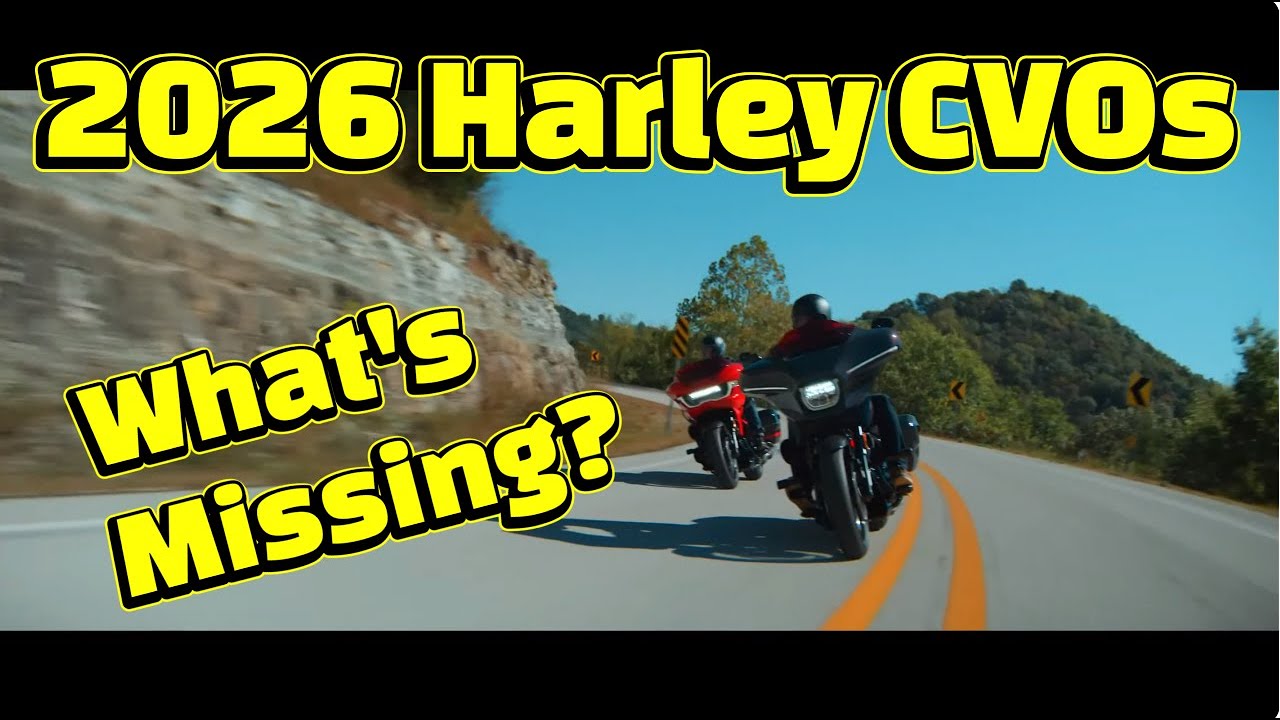 2026 Harley Davidson CVO Lineup! What's Missing?
