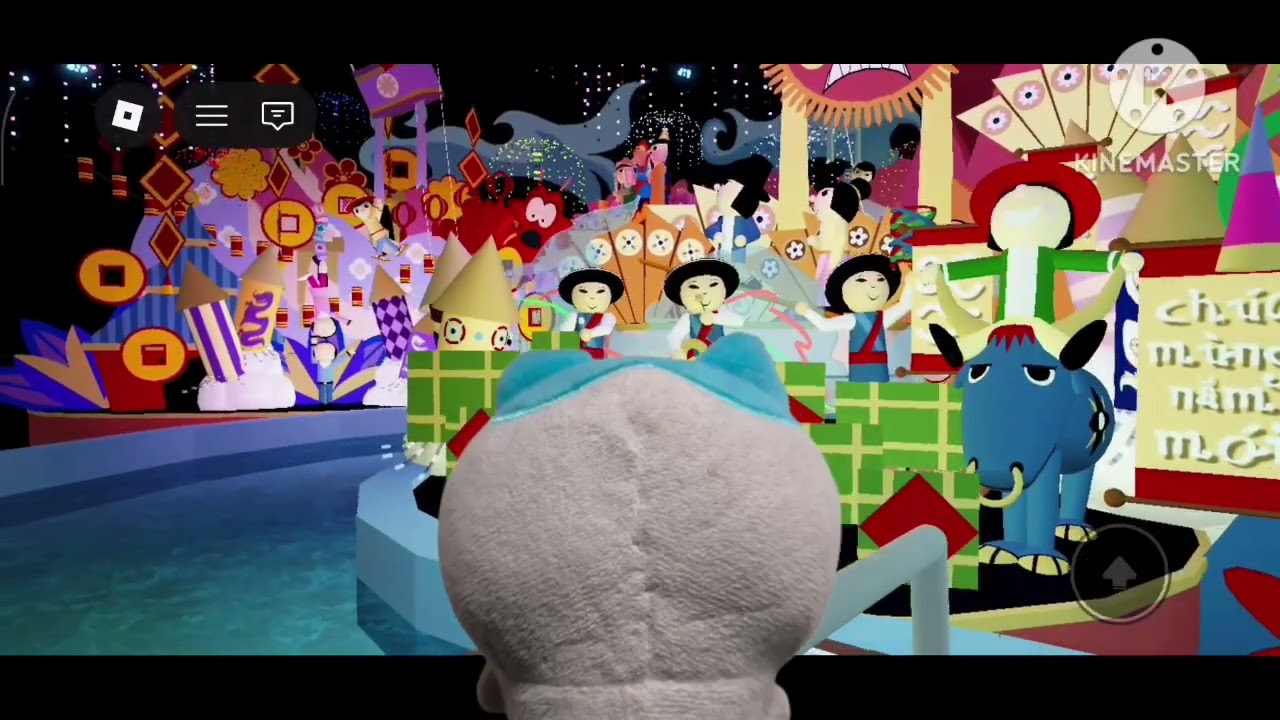 Hachiware rides nearly microscopic world holiday 