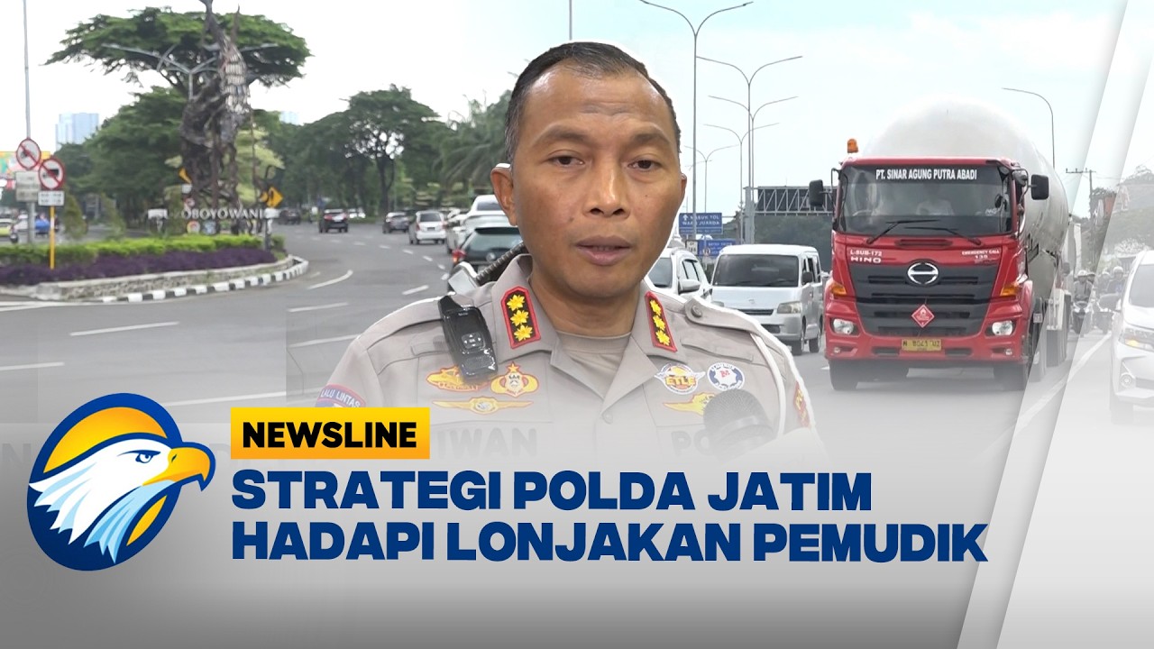 Polda Jatim Siapkan Strategi Hadapi Lonjakan Pemudik Lebaran 2026 - [Newsline]