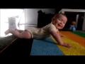 Baby does push ups   worlds strongest baby  push up queen