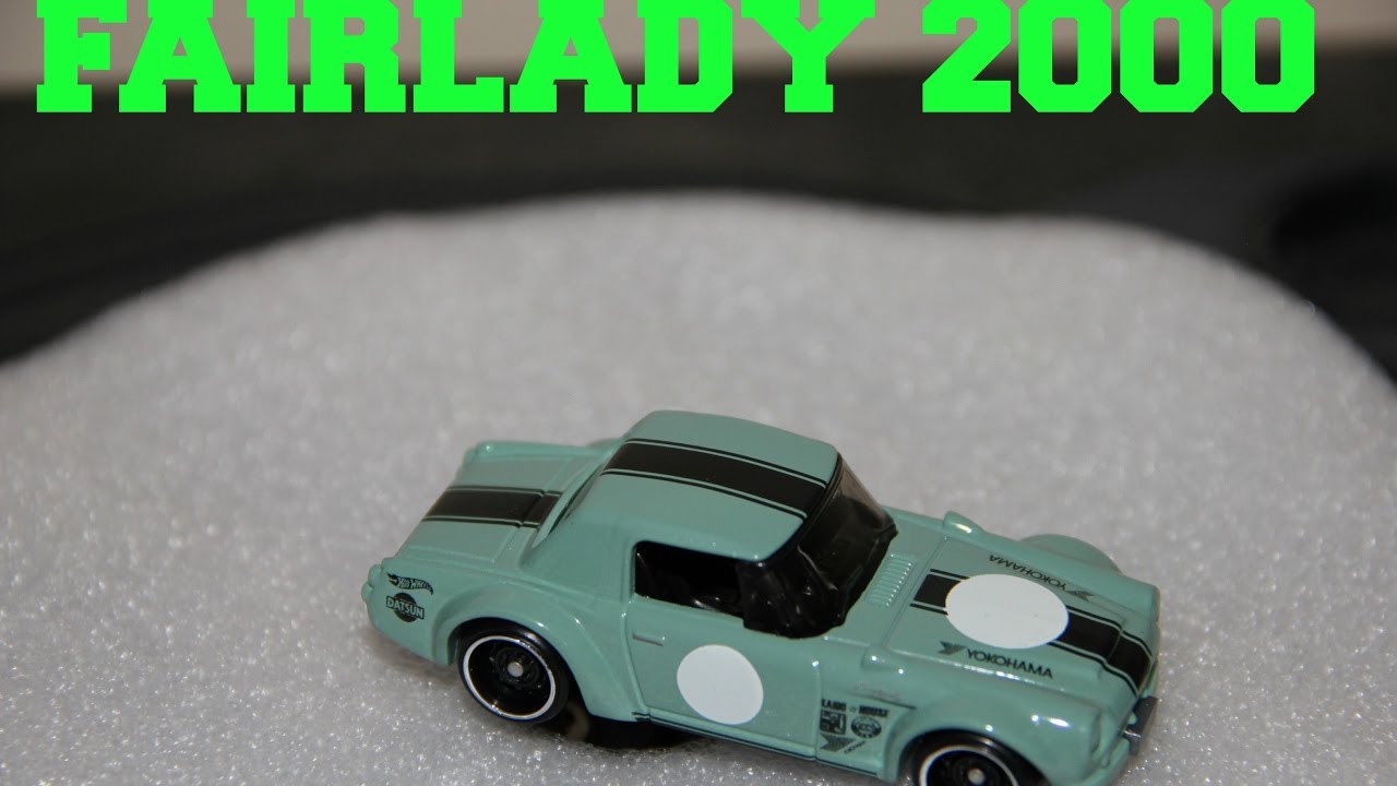 2017 Datsun Fairlady 2000 Green JDM Quick Car Review!! -Hot Wheels Playaz