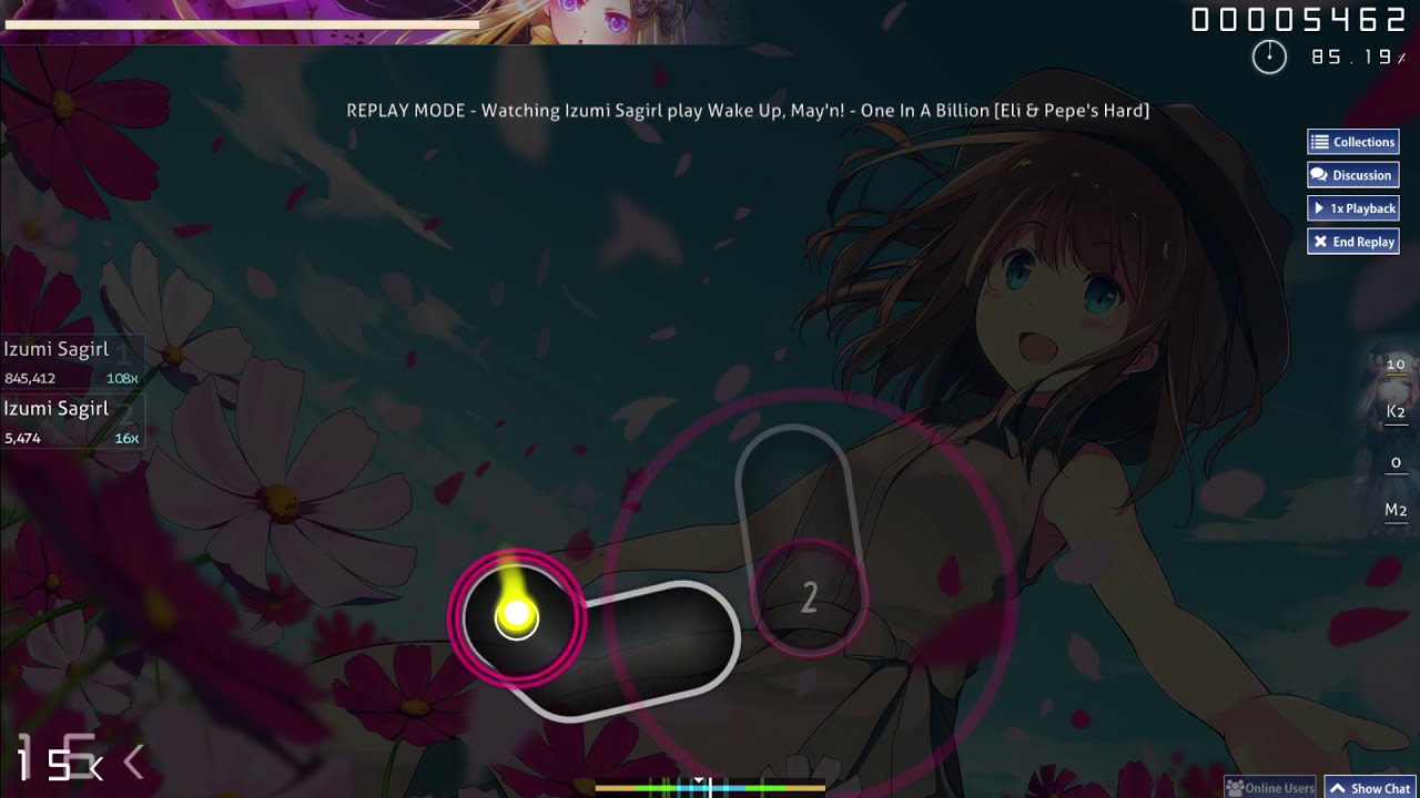 Osu Wake Up May N One In A Billion Eli Pepe S Hard Youtube