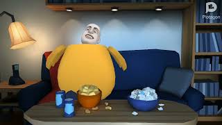 Plotagon Laziness Episode 7: Gayloo watch Mickey Maus Stoopid Club House