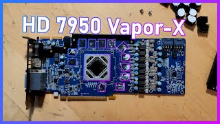 Sapphire Vapor X HD 7950 3G GDDR5 PCIE – Pour Pièces Ou Réparation (non Testée)