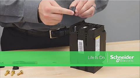 Installing Terminal Nut Kit on PowerPact™ H & J-Frame Breakers | Schneider Electric Support