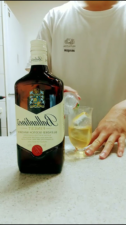 Ballantine's Finest with soda!!