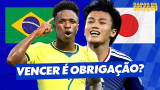 BRASIL X JAPÃO: SELEÇÃO TEM OBRIGAÇÃO DE VENCER? | Radar da Seleção | ge tv