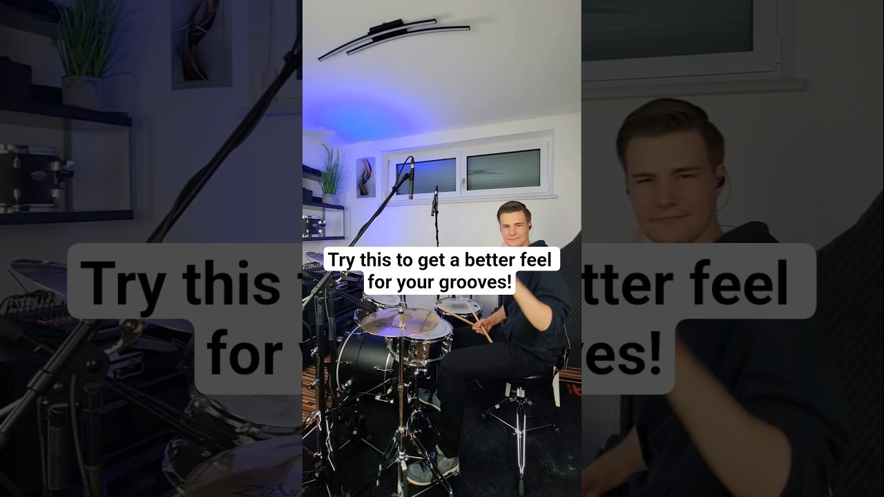 Try this to get a better feel for your grooves! 🥁