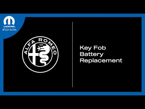 Key Fob Battery Replacement | How To | 2026 Alfa Romeo Giulia