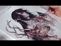 Manga Watercolor Speed Painting - Sera