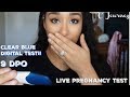 SURPRISING Live Pregnancy Test | 8-9 DPO | Telling my Husband💕