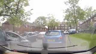 Idiots Block Road