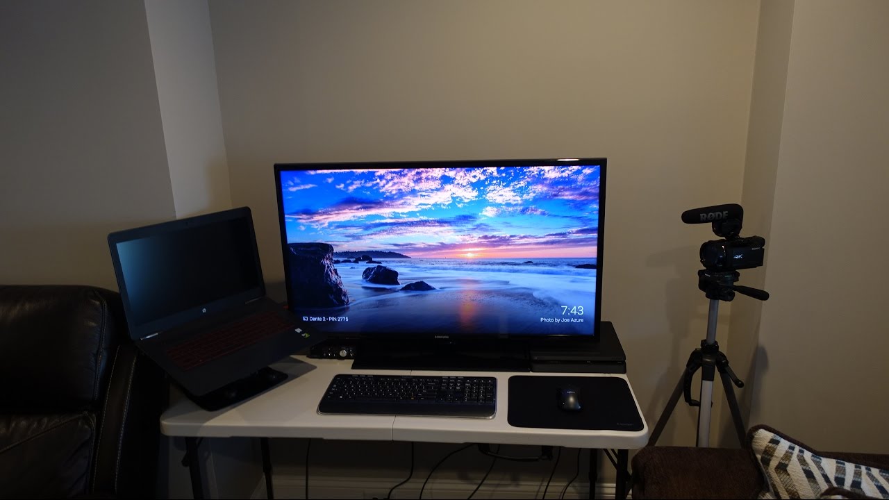 LAPTOP AND DESKTOP SETUP