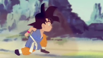 Dragon Ball Z (render test) in MOHO 12