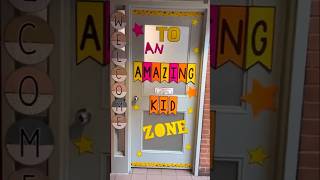 Decorating my summer classroom door!☀️💖