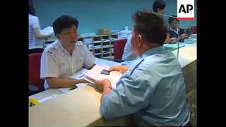 HONG KONG: RESIDENTS PREPARE TO RECEIVE NEW CHINESE PASSPORTS