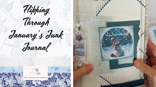 January Junk Journal Flip Through - Upcycled Fun | 2