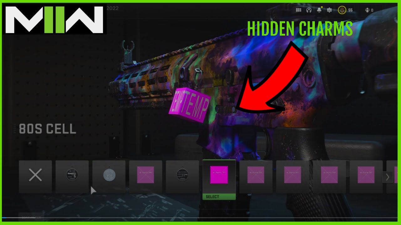 HIDDEN charms LEAK in CALL OF DUTY MW2 2022 - UNLOCK ALL CHARMS - YouTube