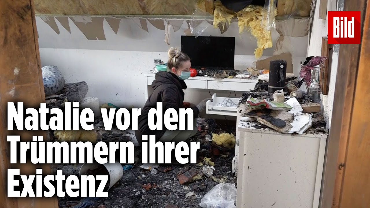 Vier Tage vor der Beerdigung ihrer Mutter brennt ihr Haus ab