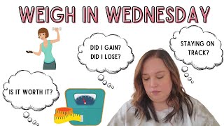Weigh In Wednesday | My Journey to Lose 100 + Pounds | Balanced Lifestyle