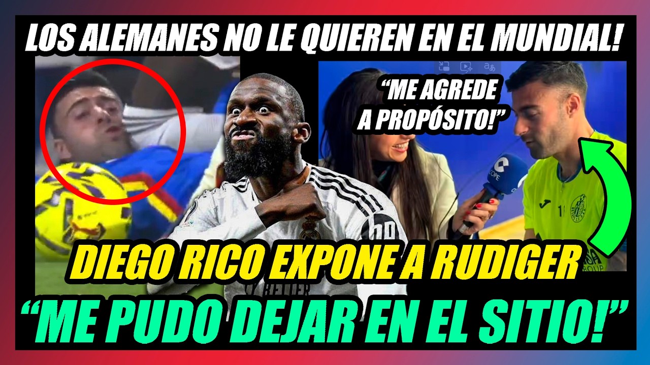 🔥DIEGO RICO EXPONE y DENUNCIA a RUDIGER!!🔥