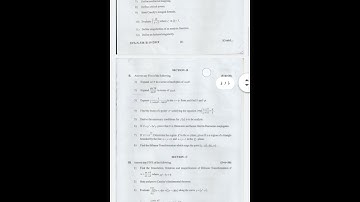 Gulbarga University B.Sc 5th semester "MATHEMATICS 5.1" 2019 annual exam question paper