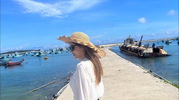 Ngày 2 đi Tàu cao tốc Superdong đến Phú Quý / Check in Villa Đại Dương, Harbor Coffee, Quán Ông Già