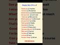 Smart English Replies You Must Know 💬 | Daily Use Conversation Sentences #english #sentences #shorts