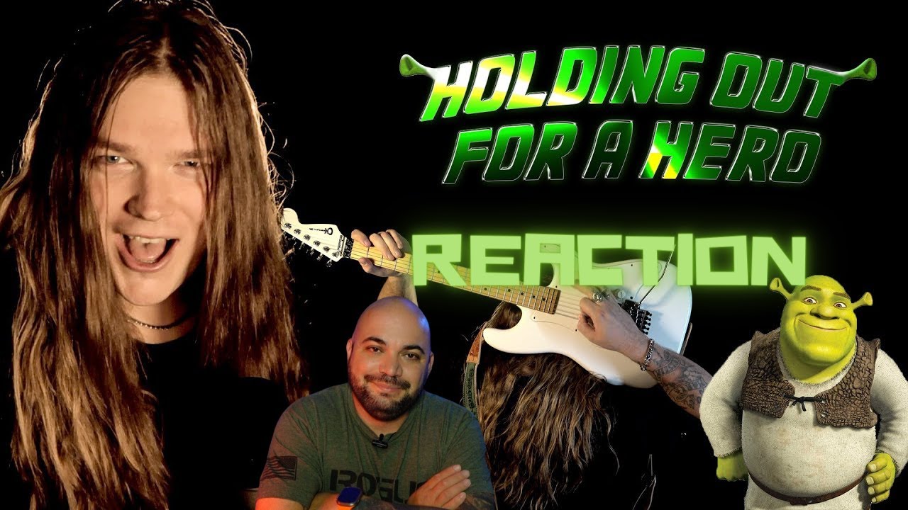 Tommy Johsansson - Holding Out For A Hero (Shrek 2 Metal Version) |REACTION|