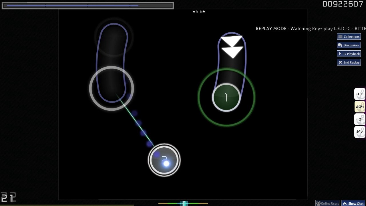 osu! L.E.D.G BITTER CHOCOLATE STRIKER 7.52* YouTube