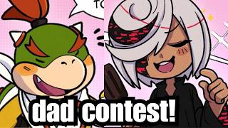 sage and bowser jr compare dads! sonic/mario comic dub