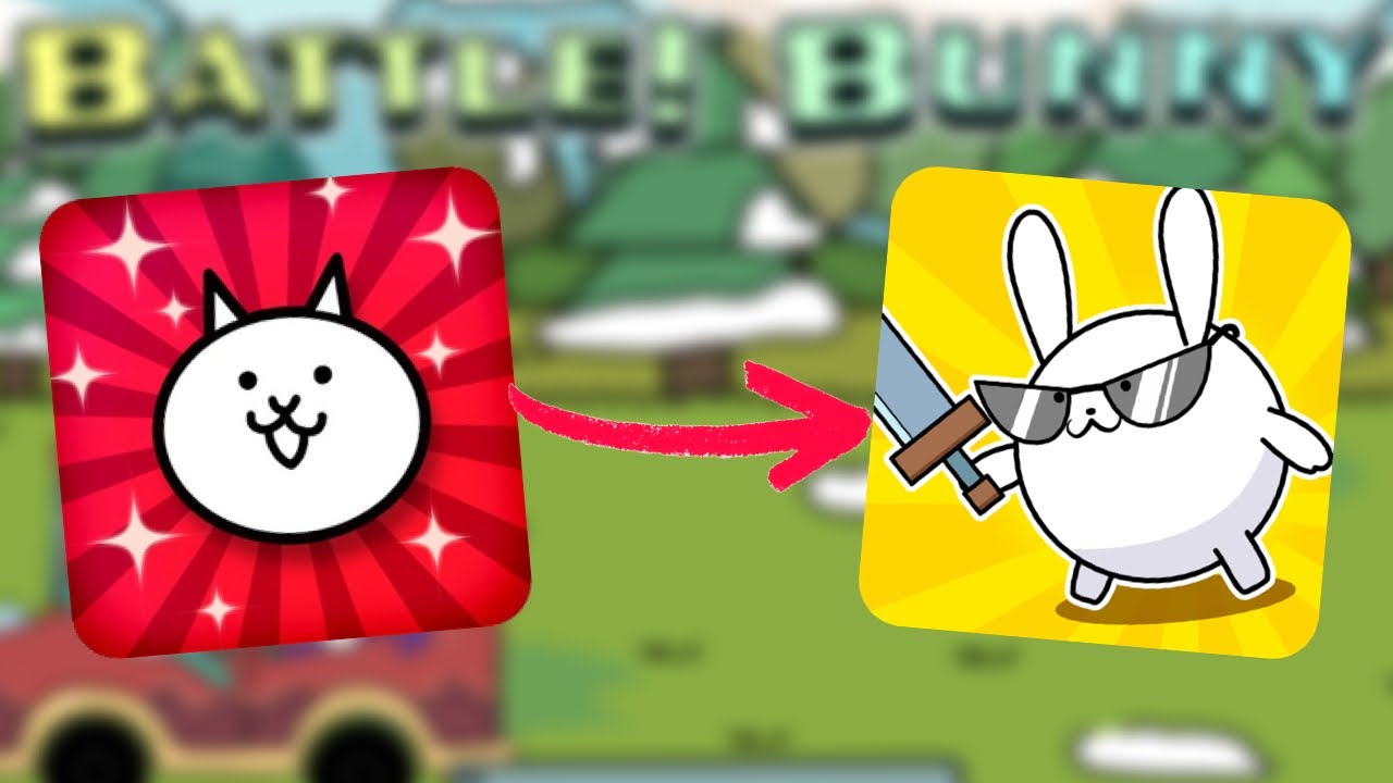 This Battle Cats Ripoff is INSANE! (Battle Bunny)