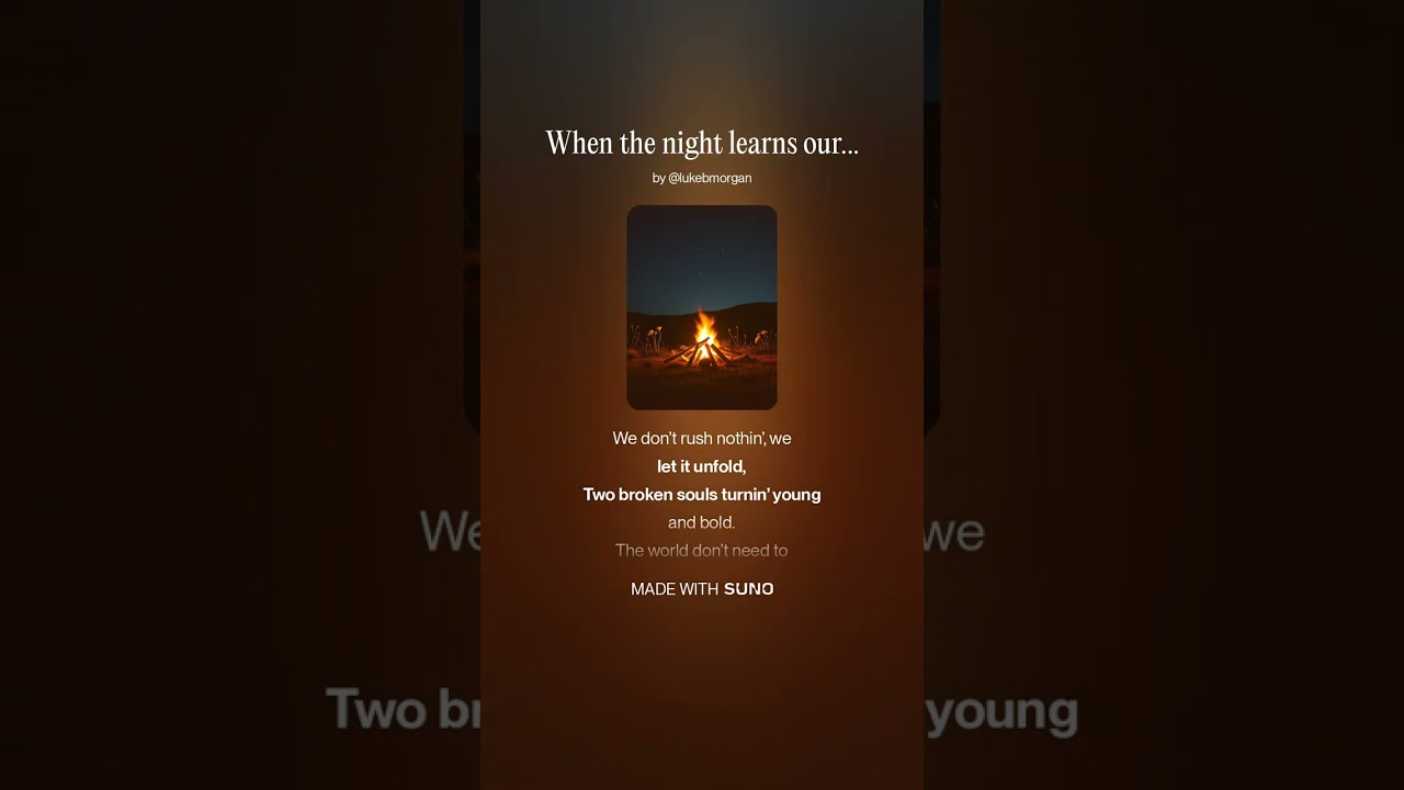 When the Night Learns Our Names