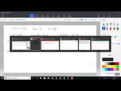 Google Sheets - Central Limit Theorem for Sample Means - Finding Value