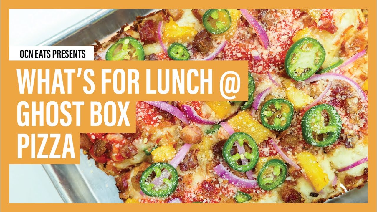 Ghost Box Pizza OCN Eats What's for Lunch? YouTube