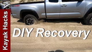 DIY Recovery Boards - Alternative to Maxtrax Recovery Boards when Sand Driving on the Beach