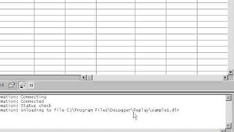 How to Connect to the Logger and Download to Reply a File on the dataTaker DT800