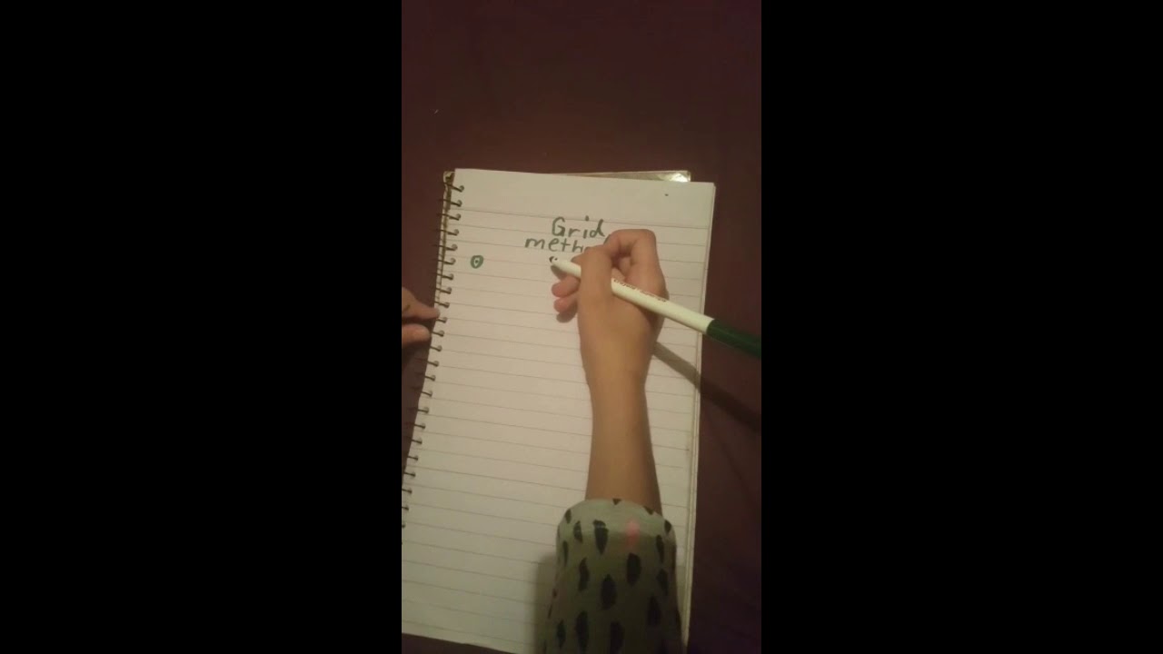 Learning Grid method for Multiplication - YouTube
