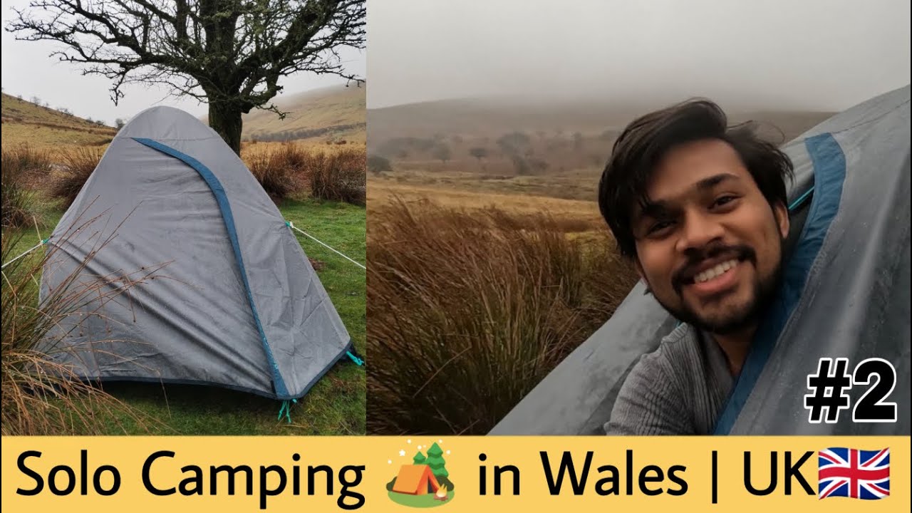 Solo Camping in Wales UK 🇬🇧 | Pen y Fan | Travel Vlog in Hindi @backpackerkp 