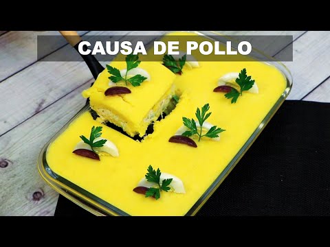 Causa Limeña de Pollo Peruana Receta Fácil y Deliciosa | Recetas Peruanas | Sabroso