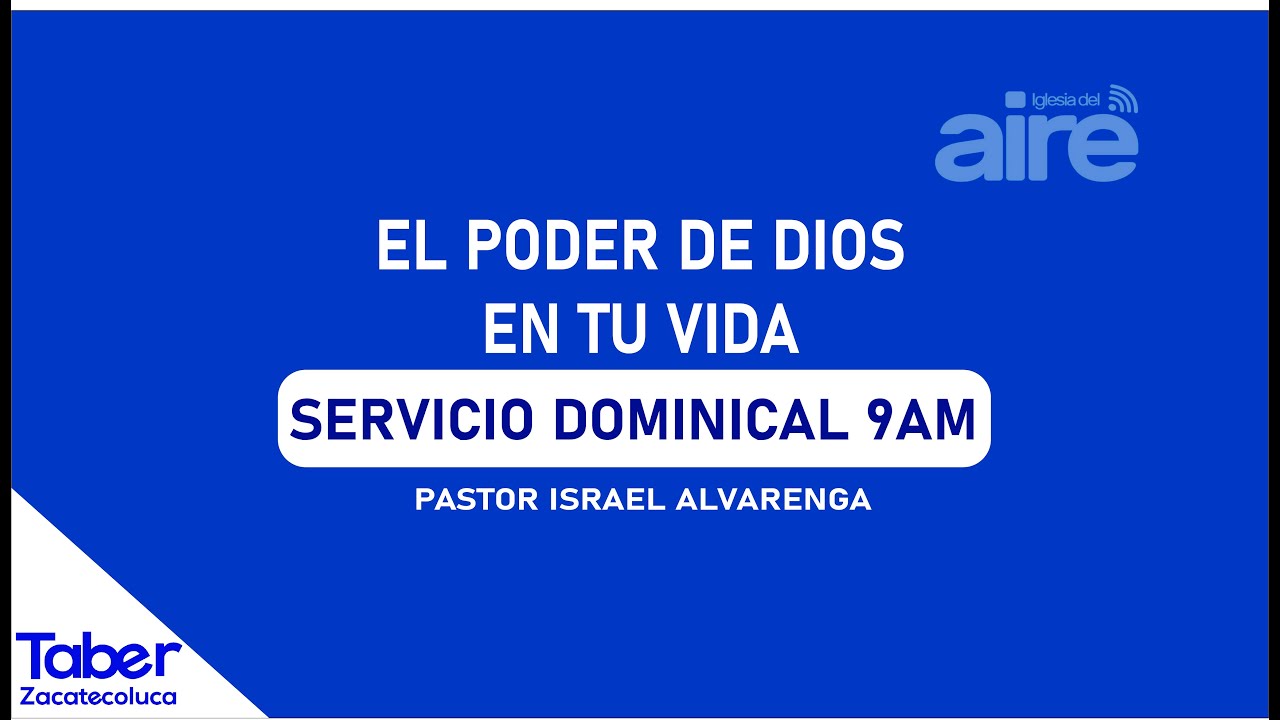 El poder de Dios en tu vida | Pastor Israel Alvarenga - YouTube