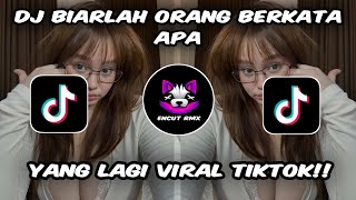 Dj Biarlah Orang Berkata Apa  Dj Cinta Itu Buta Armada Viral Tiktok Terbaru 2025