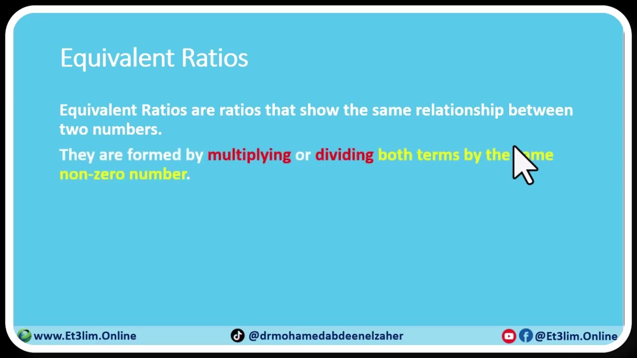 Grade 7 First term2026 Unit1 L1:Proportion 