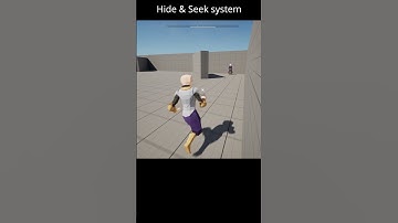 Hide & Seek System in UE5 #unrealengine5 #3dgamedevelopment #unrealenginetips