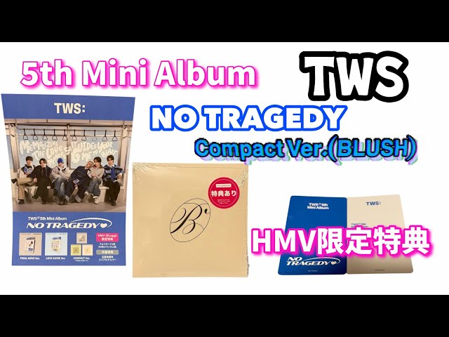 TWS】NO TRAGEDY【Compact Ver.(BLUSH)】5th Mini Album - YouTube