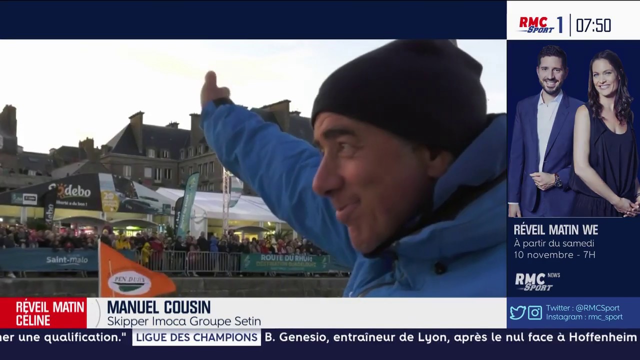 RMC Sport - Interview de Manuel Cousin