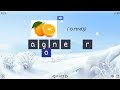 Kid's Box 1 - Unit 12 - Vocabularies 1 - Anagram Game