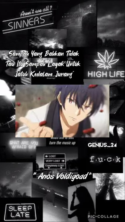 Story Wa Anime | Kata Bijak Anime 'Anos Voldigoad' #shorts